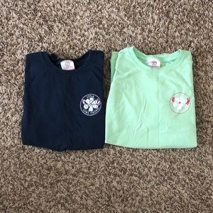 itsa girl thing 2 shirt bundle (both size L)